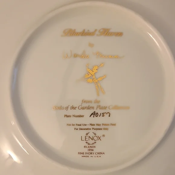 Lenox Fine Ivory China Plate with Gold Accents - Picture 9 of 12